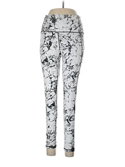 Pre-owned Unbranded Active Pants In Silver