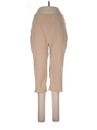 Pre-owned Unbranded Active Pants In Tan