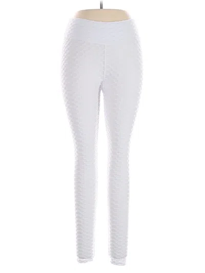 Pre-owned Unbranded Active Pants In White