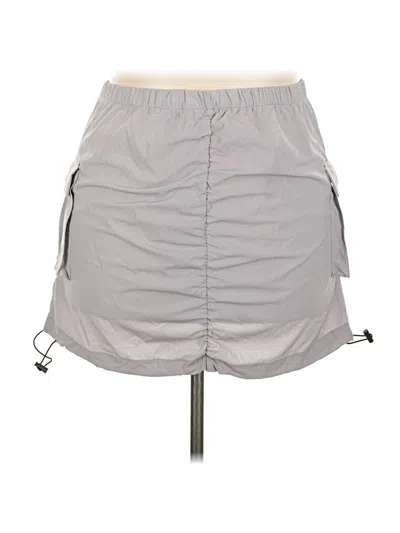 Pre-owned Unbranded Active Skirt In Gray