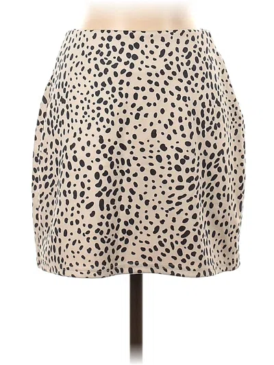 Pre-owned Unbranded Active Skirt In White