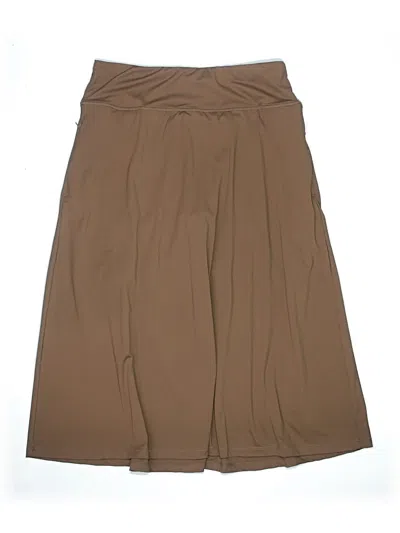 Pre-owned Unbranded Active Skort In Brown