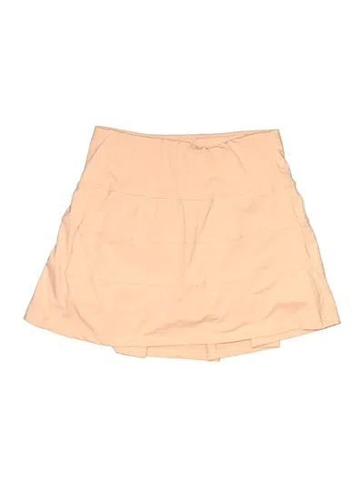 Pre-owned Unbranded Active Skort In Tan