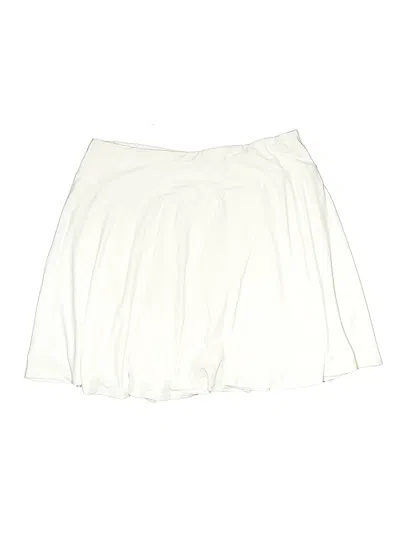 Pre-owned Unbranded Active Skort In White