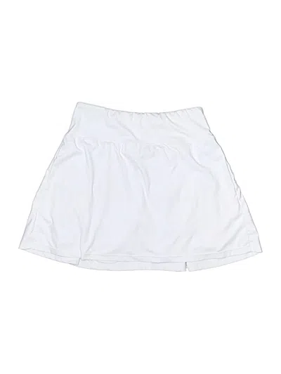 Pre-owned Unbranded Active Skort In White
