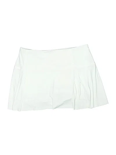 Pre-owned Unbranded Active Skort In White