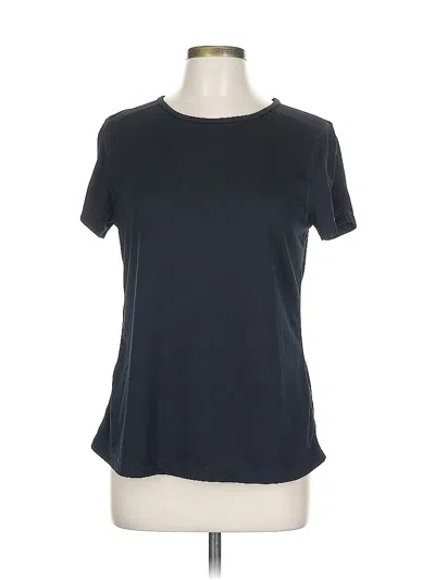 Pre-owned Unbranded Active T-shirt In Black