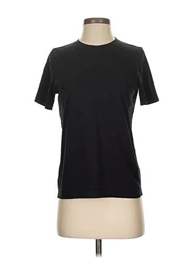 Pre-owned Unbranded Active T-shirt In Black