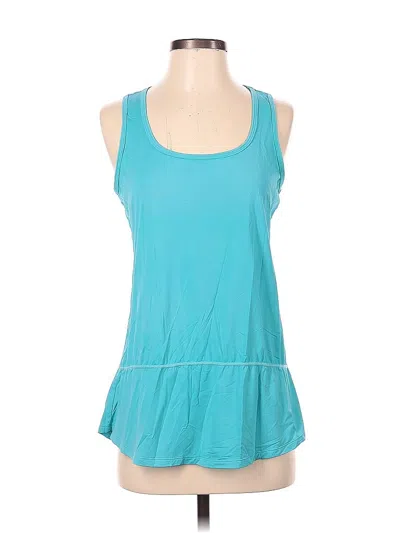 Pre-owned Unbranded Active T-shirt In Blue