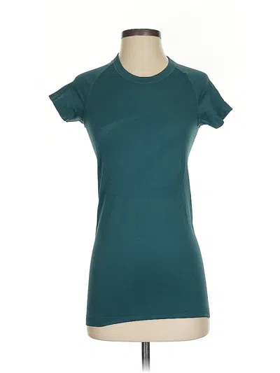 Pre-owned Unbranded Active T-shirt In Blue