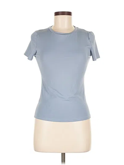 Pre-owned Unbranded Active T-shirt In Blue