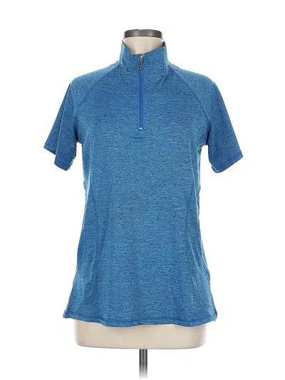 Pre-owned Unbranded Active T-shirt In Blue