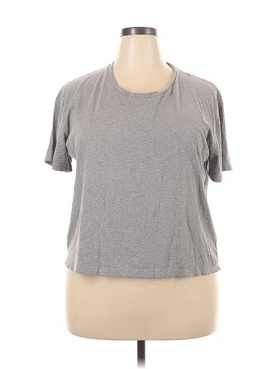 Pre-owned Unbranded Active T-shirt In Gray