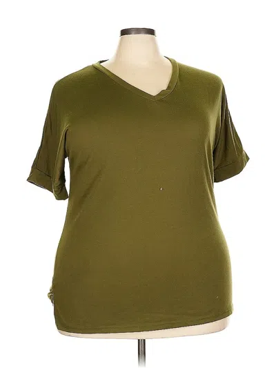 Pre-owned Unbranded Active T-shirt In Green