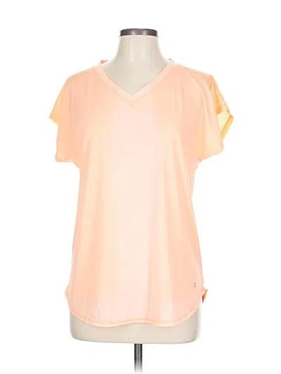 Pre-owned Unbranded Active T-shirt In Orange