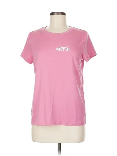 Pre-owned Unbranded Active T-shirt In Pink