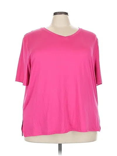 Pre-owned Unbranded Active T-shirt In Pink