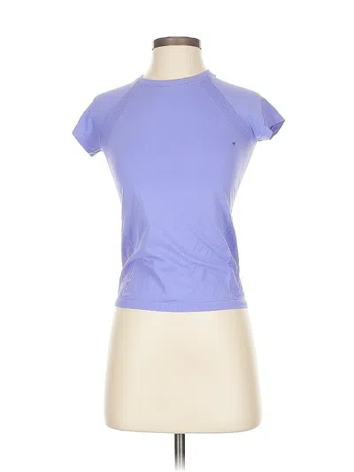 Pre-owned Unbranded Active T-shirt In Purple