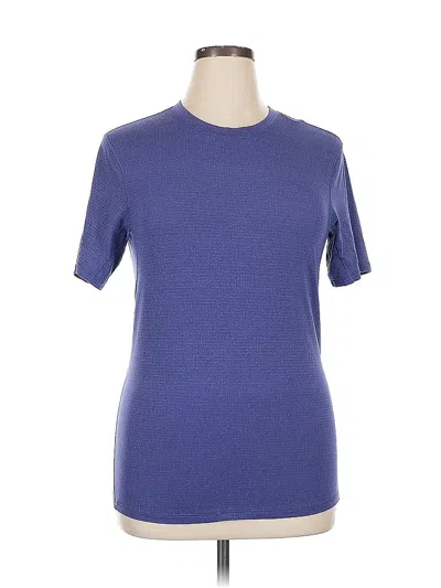 Pre-owned Unbranded Active T-shirt In Purple