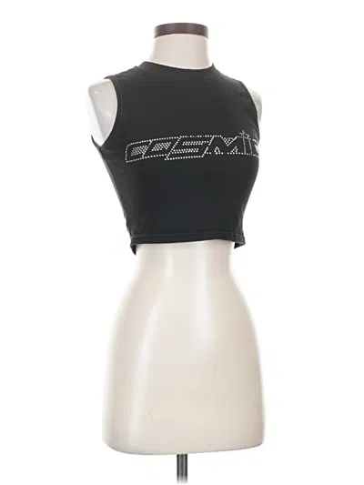 Pre-owned Unbranded Active Tank Top In Black