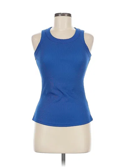 Pre-owned Unbranded Active Tank Top In Blue