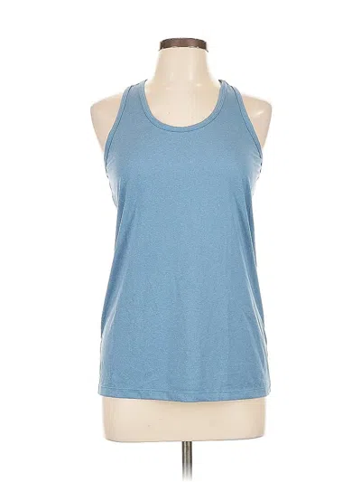Pre-owned Unbranded Active Tank Top In Blue