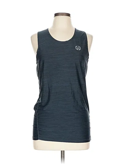 Pre-owned Unbranded Active Tank Top In Blue