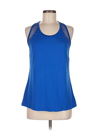 Pre-owned Unbranded Active Tank Top In Blue