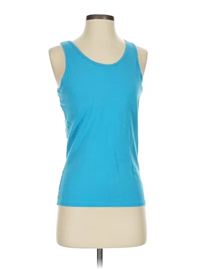 Pre-owned Unbranded Active Tank Top In Blue