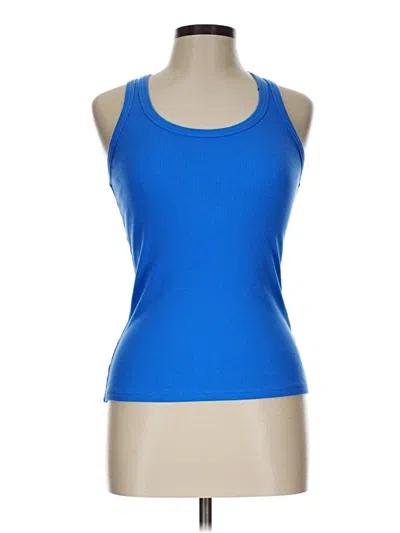 Pre-owned Unbranded Active Tank Top In Blue