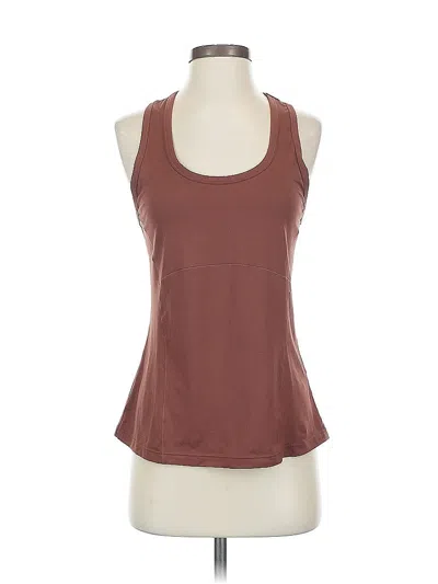 Pre-owned Unbranded Active Tank Top In Brown