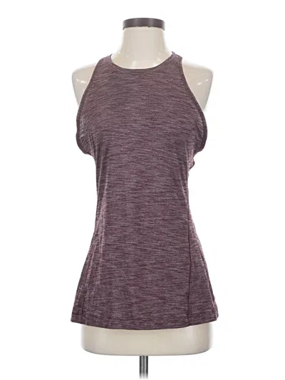 Pre-owned Unbranded Active Tank Top In Burgundy