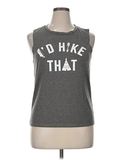 Pre-owned Unbranded Active Tank Top In Gray