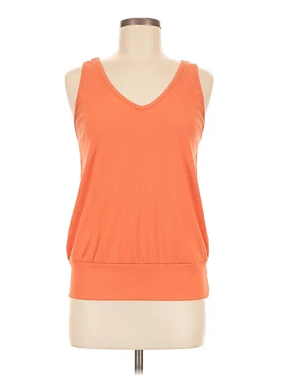 Pre-owned Unbranded Active Tank Top In Orange