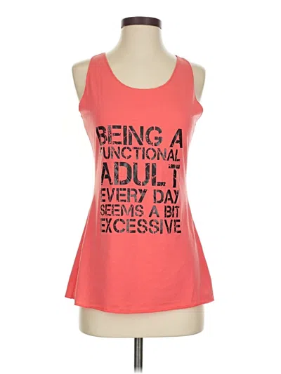 Pre-owned Unbranded Active Tank Top In Pink