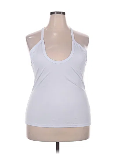 Pre-owned Unbranded Active Tank Top In Silver