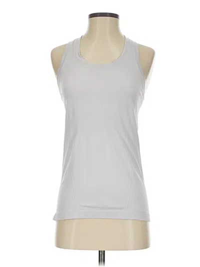 Pre-owned Unbranded Active Tank Top In Silver