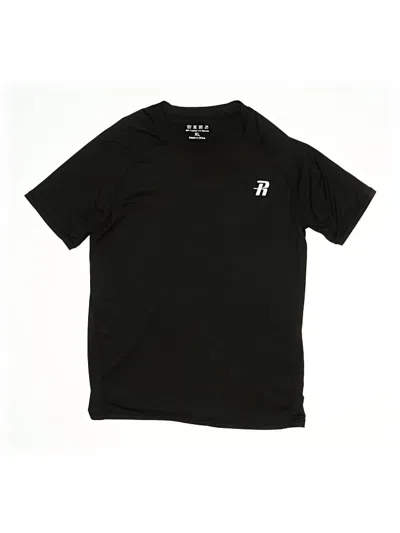 Pre-owned Unbranded Kids' Active T-shirt In Black