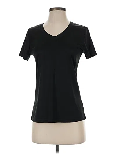 Pre-owned Unbranded Active T-shirt In Black