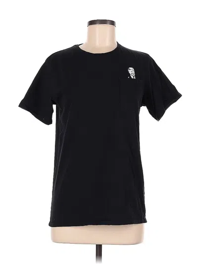 Pre-owned Unbranded Active T-shirt In Black