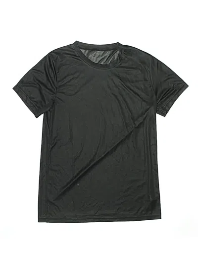 Pre-owned Unbranded Kids' Active T-shirt In Black