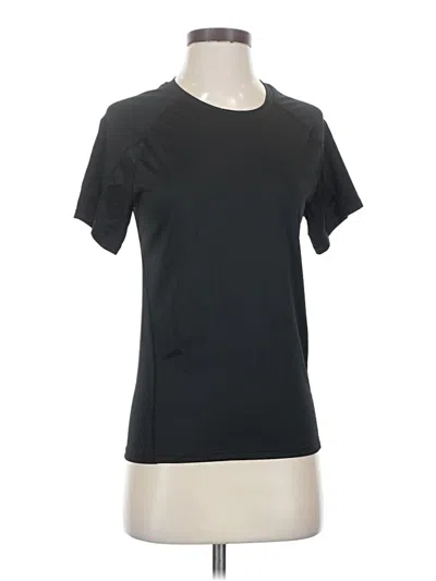 Pre-owned Unbranded Active T-shirt In Black