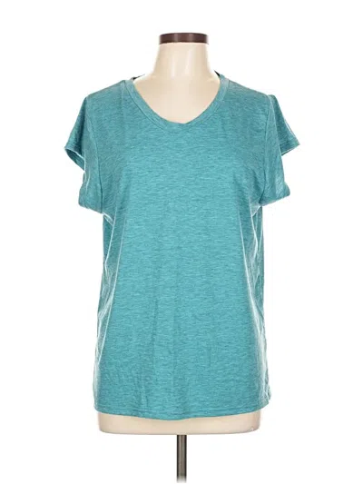 Pre-owned Unbranded Active T-shirt In Blue