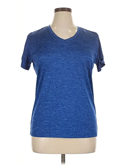 Pre-owned Unbranded Active T-shirt In Blue