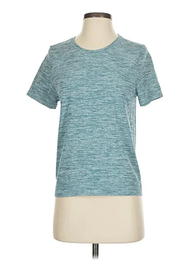 Pre-owned Unbranded Active T-shirt In Blue