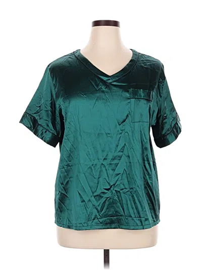 Pre-owned Unbranded Active T-shirt In Blue