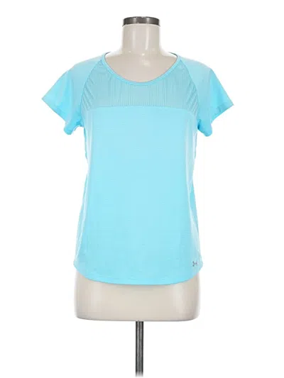 Pre-owned Unbranded Active T-shirt In Blue