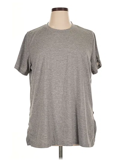 Pre-owned Unbranded Active T-shirt In Gray