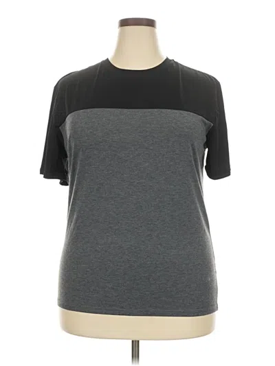 Pre-owned Unbranded Active T-shirt In Gray