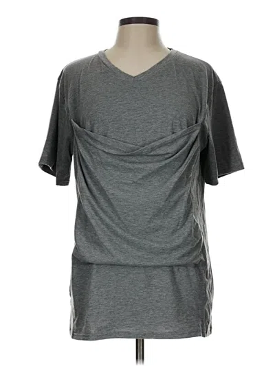Pre-owned Unbranded Active T-shirt In Gray